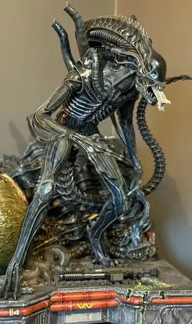 Prime 1 Studio Alien Warrior 1/3 Predator nie Sideshow — praca twórcy Sebastian na Freshwall Marketplace