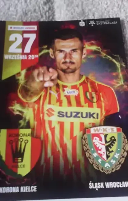 program meczowy Korona Kielce-Śląsk Wrocław 27 .09.2019 — praca twórcy artur na Freshwall Marketplace