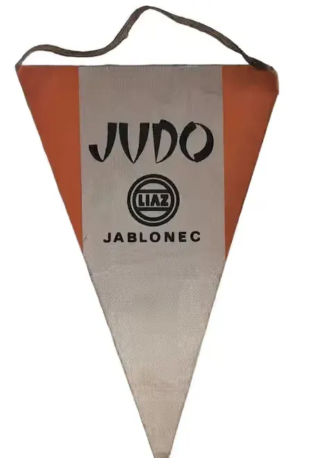 Proporczyk Judo Liaz Jablonec Czechosłowacja — praca twórcy Proporczyki z PRLu na Freshwall Marketplace