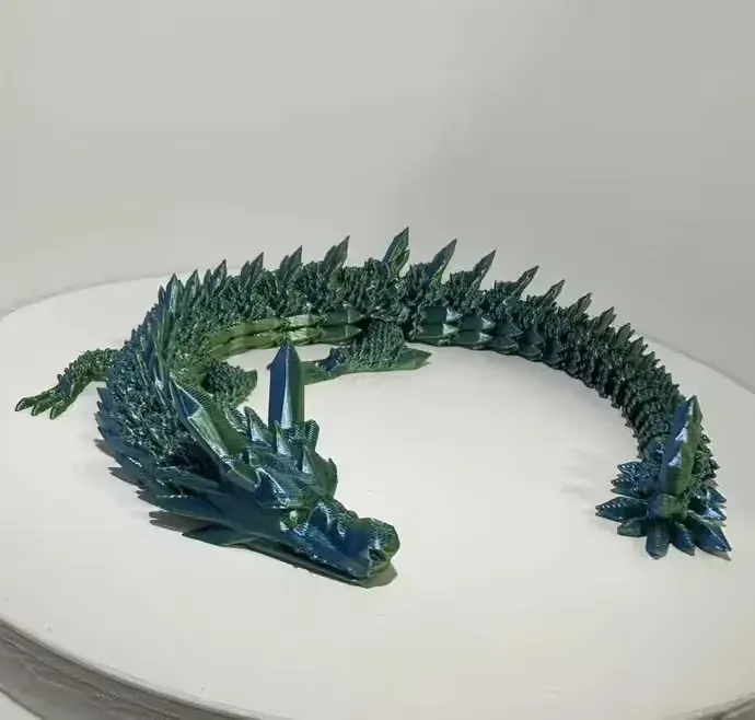 Smok kryształowy 3D - dł. 33 cm / 33 zł — praca twórcy karaelena1981 na Freshwall Marketplace