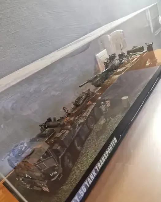 Sprzedam modelu diorama Slt 76. + T62 — praca twórcy Michal na Freshwall Marketplace