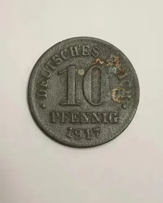 Sprzedam monetę  Niemcy 10 pfennig 1917r. - niemagnetyczna — praca twórcy Robert na Freshwall Marketplace