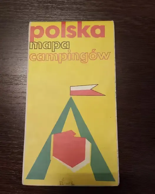 Sprzedam starą mapę campingów — praca twórcy Katarzyna na Freshwall Marketplace