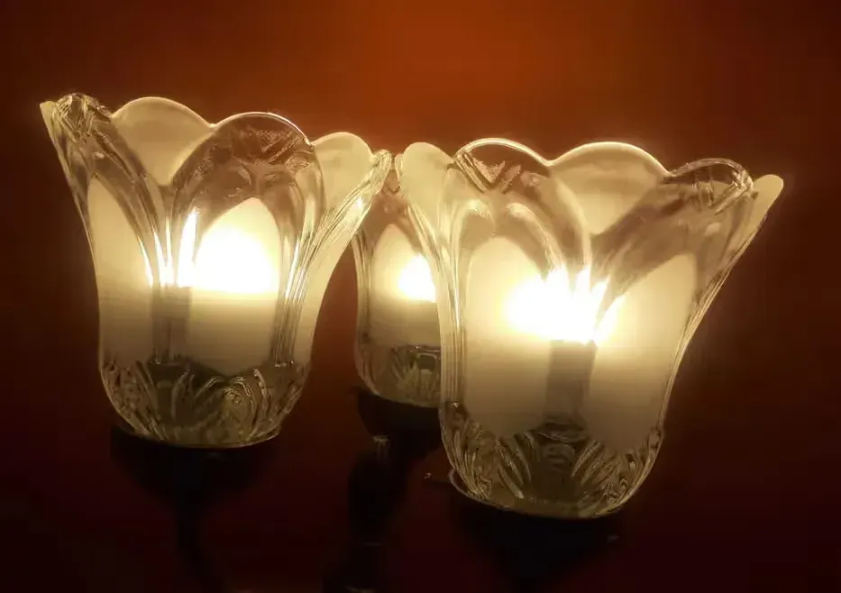 Stara mosiężna lampa Kandelabr Unikat  ! — praca twórcy Tadeusz na Freshwall Marketplace