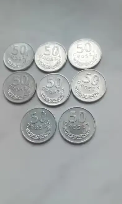 Stare monety 50gr. 1985rok — praca twórcy Jola na Freshwall Marketplace