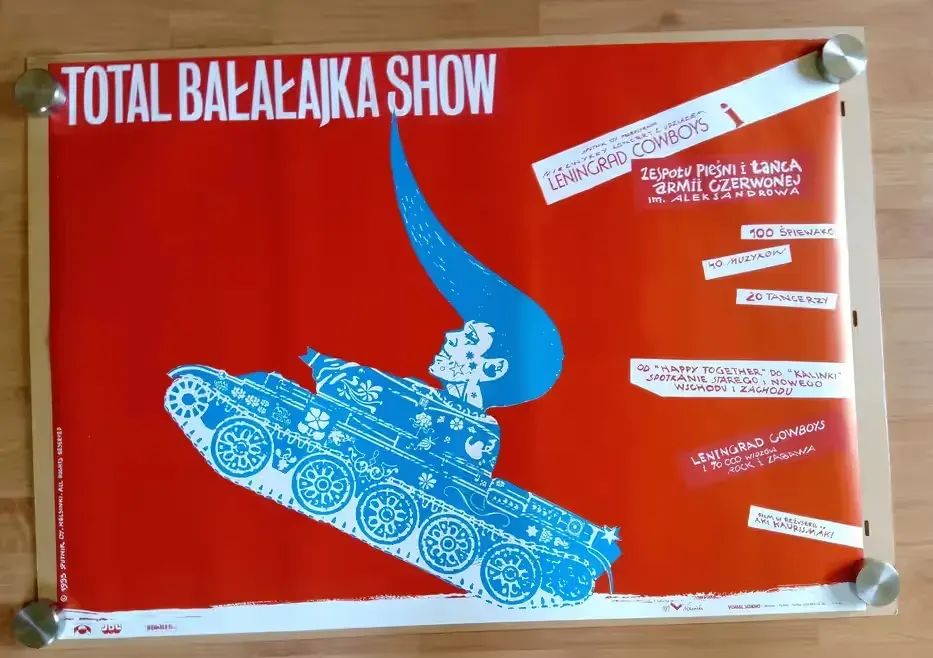 Total Bałałajka Show Oryginał z 1998 roku. Projekt M. Nowiński. — praca twórcy Józef na Freshwall Marketplace