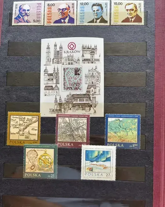 Zbiór znaczków w albumie Polskie — praca twórcy Piotr na Freshwall Marketplace