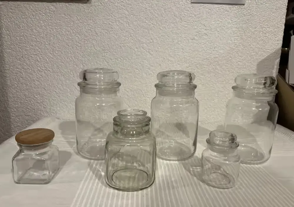 Słoiki po świecach yankee candle — praca twórcy Brygida na Freshwall Marketplace