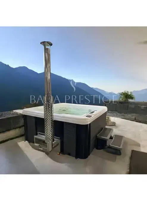 Balia ogrodowa Akrylowa Jacuzzi SPA WiFi Balboa Hydromasaż Hot Tub LED Całoroczna Nowoczesna Premium Ogrzewanie Hybrydowe Kompozyt — praca twórcy BaliaTechnic na Freshwall Marketplace