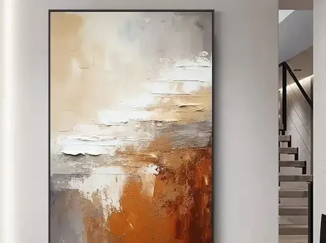 Obraz malowany ręcznie na płótnie abstrakcja 70x100 — praca twórcy bea na Freshwall Marketplace