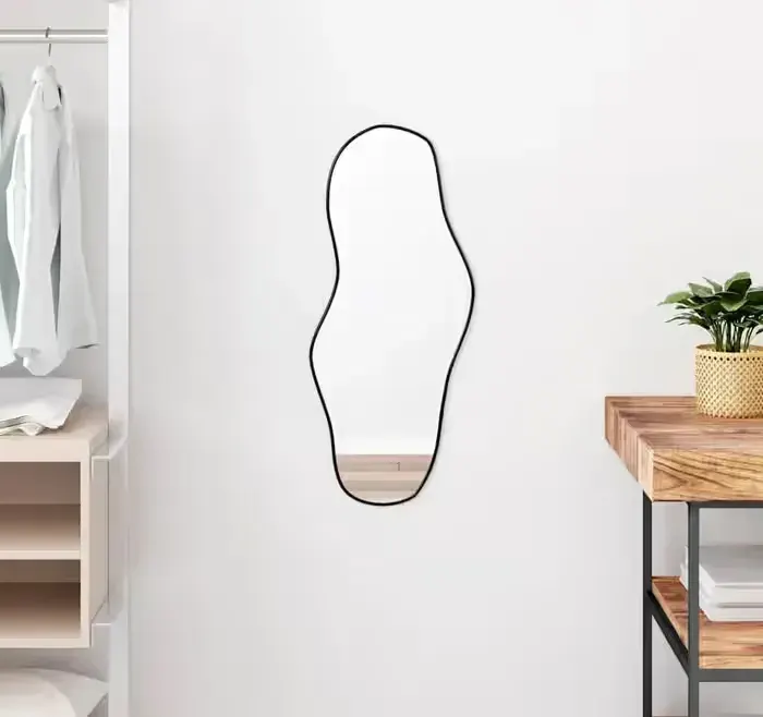 Vidaxl Lustro Ścienne, Czarne, 70X30 Cm — praca twórcy gsyART na Freshwall Marketplace
