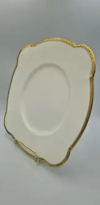 2 talerzyki Minton Golden Heritage – porcelana bone china, Anglia, złocone — praca twórcy Kamila na Freshwall Marketplace