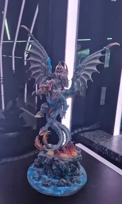 Archaon Everchosen - Warhammer: Age of Sigmar Slaves to Darkness — praca twórcy Kamil na Freshwall Marketplace
