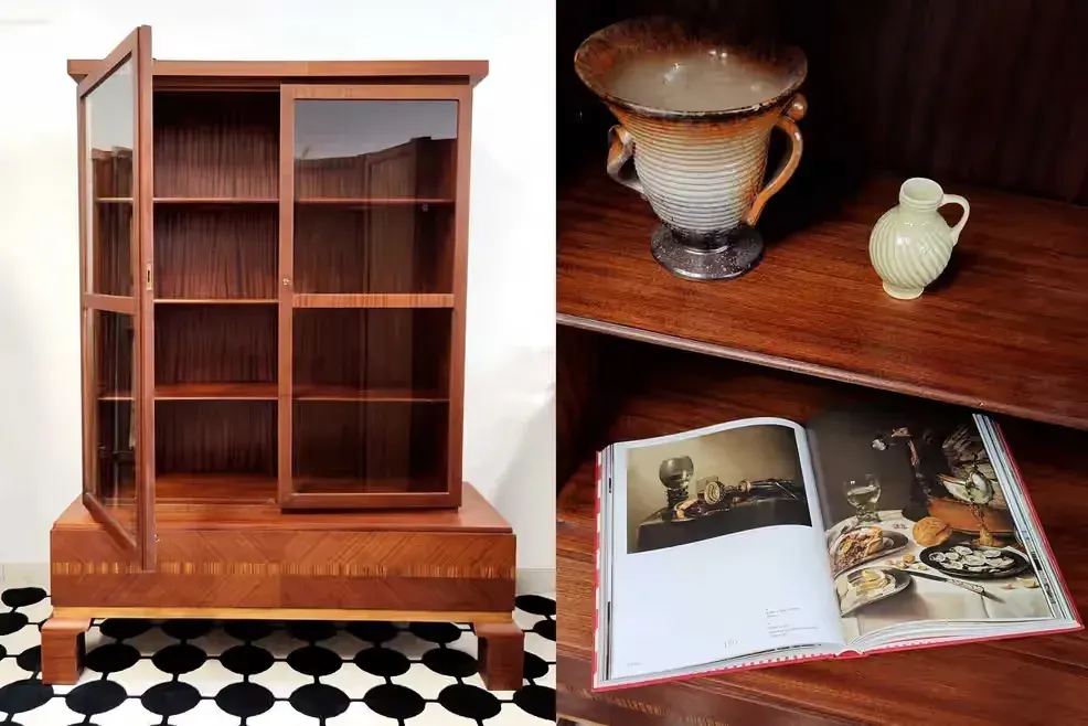 Biblioteczka art deco — praca twórcy Maja Fortuna na Freshwall Marketplace