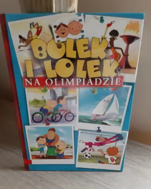 Bolek i Lolek na olimpiadzie wyd 2000 sztywna oprawa Książka dzieci — praca twórcy kontakt na Freshwall Marketplace