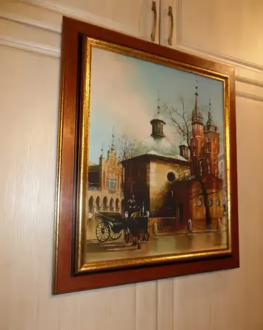 Duży Obraz w ładnej ramie 75 x 65 cm — praca twórcy Jan na Freshwall Marketplace