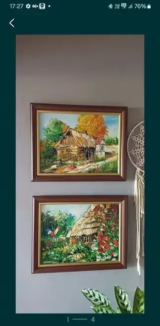 Dwa Obrazy M.Stefaniak — praca twórcy Iwona na Freshwall Marketplace