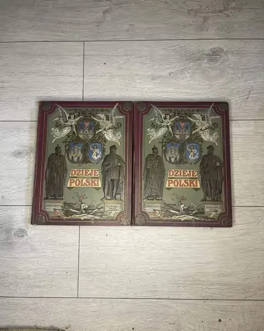 Dzieje Polski tom 1 i 2 Julian Baczyński 1910r wydanie III zabytkowe — praca twórcy Jacek na Freshwall Marketplace
