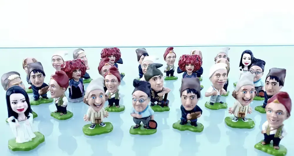 Figurki Zwerge 7 krasnoludy 2006 dla kolekcjonera — praca twórcy Skarby-czasu na Freshwall Marketplace