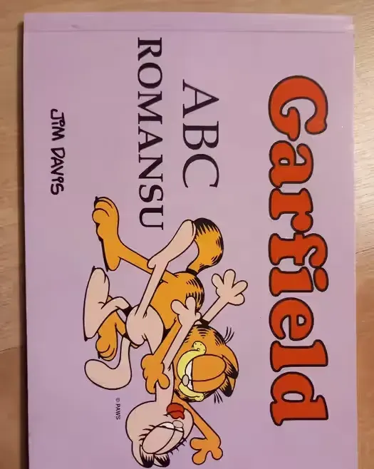 Garfield ABC romansu Jim Davis — praca twórcy Romek na Freshwall Marketplace