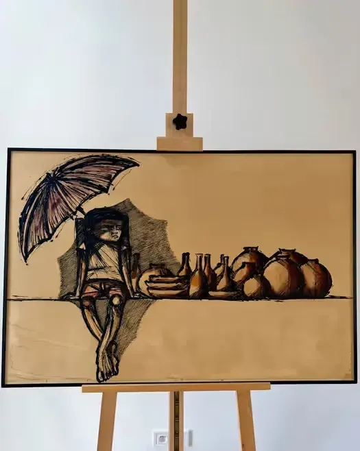 Genilson SOARES MoMA New York – Cerâmica 1968 Unikatowy Obraz Lokata Kapitału Mega Sztuka — praca twórcy ArtCollector na Freshwall Marketplace
