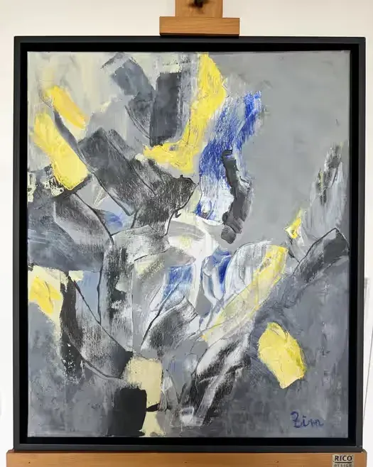 Gisela Zirn Vegetabilisch Unikatowy Obraz Olejny Impast Struktura Top Premium Sztuka Nowoczesna Vintage Niemiecki Informel Mega Design Top Olazja — praca twórcy ArtCollector na Freshwall Marketplace