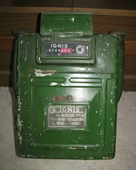 Ignis stary licznik gazowy 1960 — praca twórcy Piotr na Freshwall Marketplace