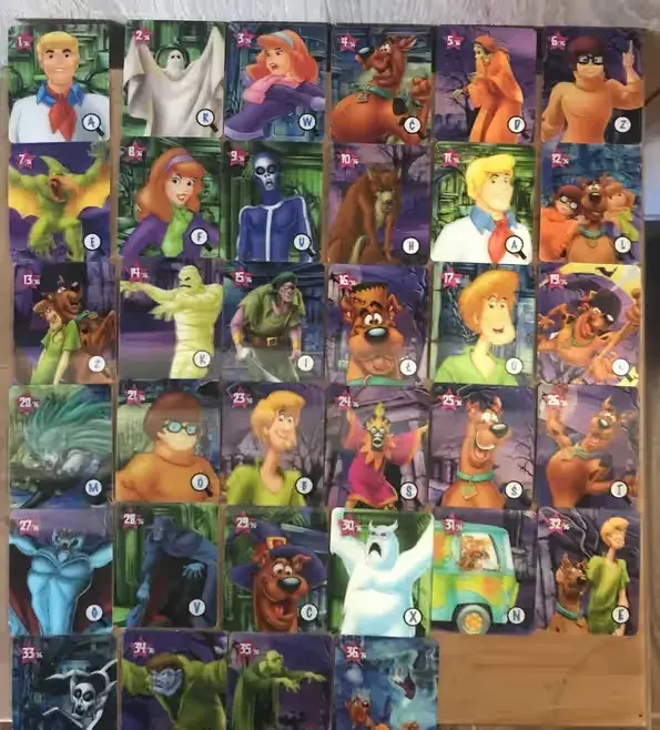 Karty Scooby Doo 3D z kolekcji Piotr i Paweł — praca twórcy Mateusz na Freshwall Marketplace