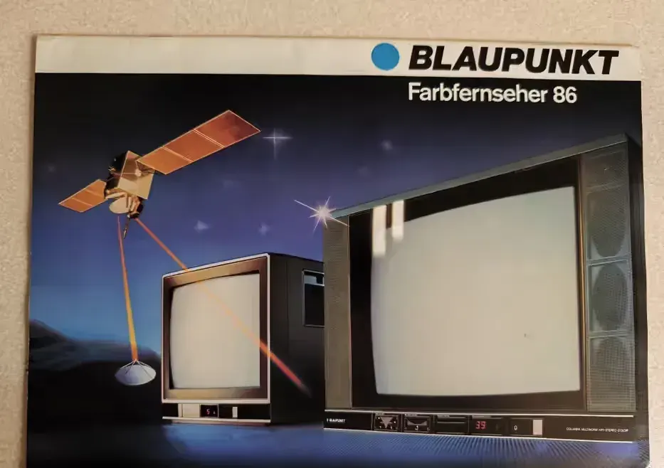 Katalog firmy Blaupunkt TV 86' — praca twórcy Dario na Freshwall Marketplace