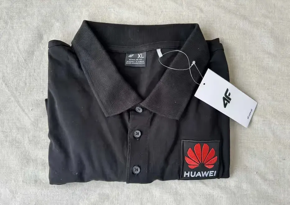 Koszulka męska polo 4F czarna XL Huawei — praca twórcy xloxlo na Freshwall Marketplace