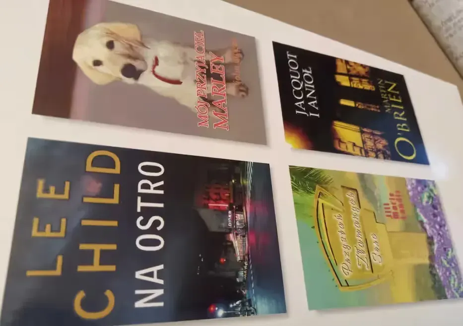 książki wybrane - kolekcja Reader's Digest - 4 in 1 - m.in. Lee Child — praca twórcy Maciej na Freshwall Marketplace