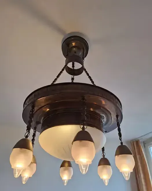 Lampa Art Deco lata 30-te XXw. — praca twórcy Małgorzata na Freshwall Marketplace