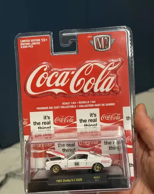 M2 Machines 1965 Ford Mustang Shelby GT 350 R Coca Cola 9600szt na świat! 1:64 — praca twórcy Michał na Freshwall Marketplace