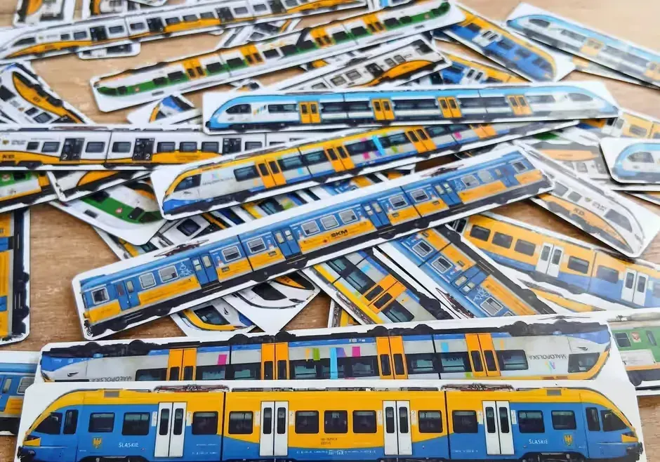 Mini magnes dla kolekcjonerów Magnesiki-Kolejowe.pl — praca twórcy Magnesiki-Kolejowe.pl na Freshwall Marketplace