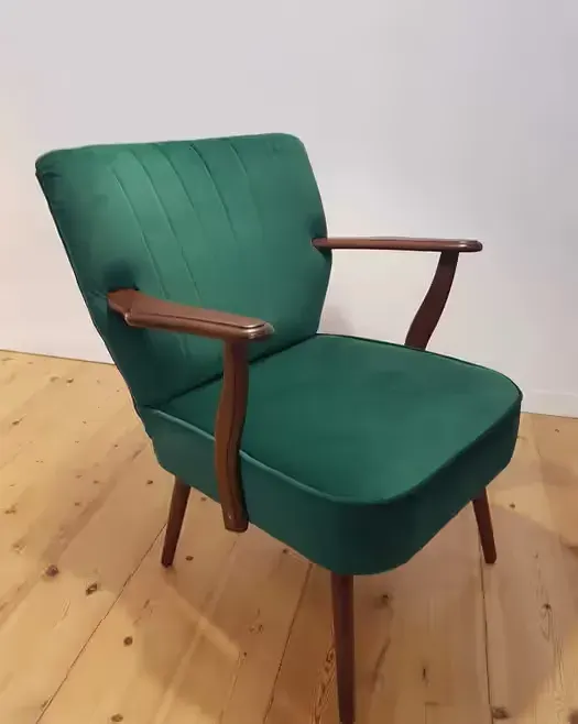 Modny Fotel Klubowy PRL USZAK - vintage lata 60 -70 — praca twórcy ArtDor na Freshwall Marketplace