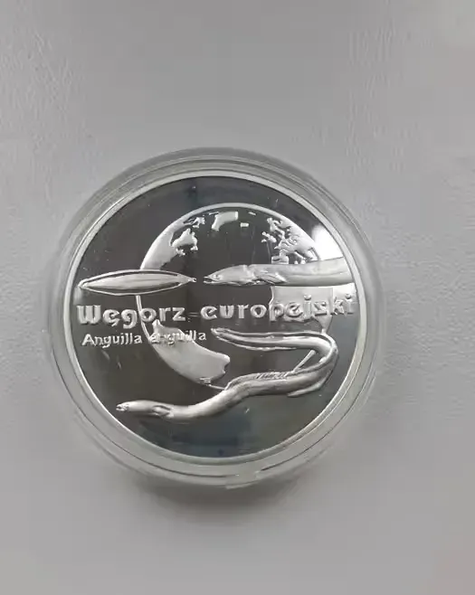 Moneta 20zl węgorz europejski — praca twórcy tadek na Freshwall Marketplace