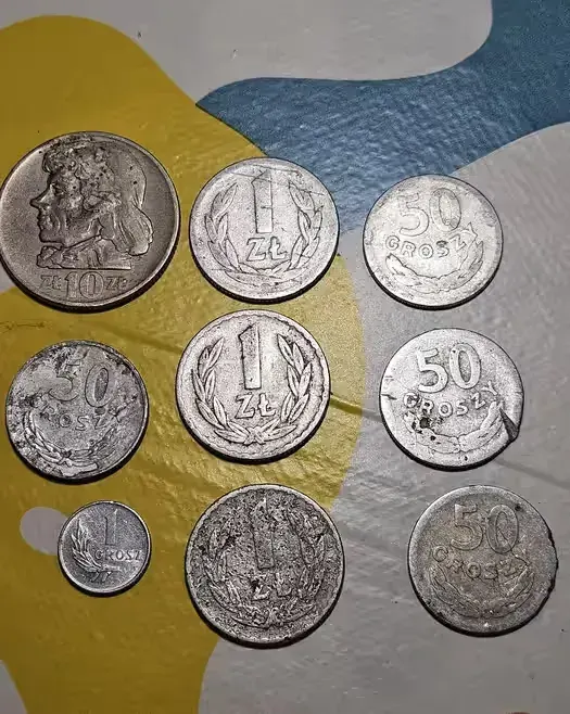 Monety PRL od 1949 ,lata 80 całość 50zł — praca twórcy maciek na Freshwall Marketplace