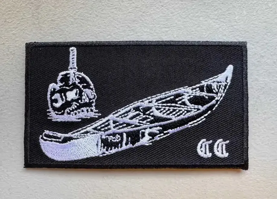 Naszywka Forward Observations Group Canoe Club Embroidered Patch 2x3 — praca twórcy Joanna na Freshwall Marketplace
