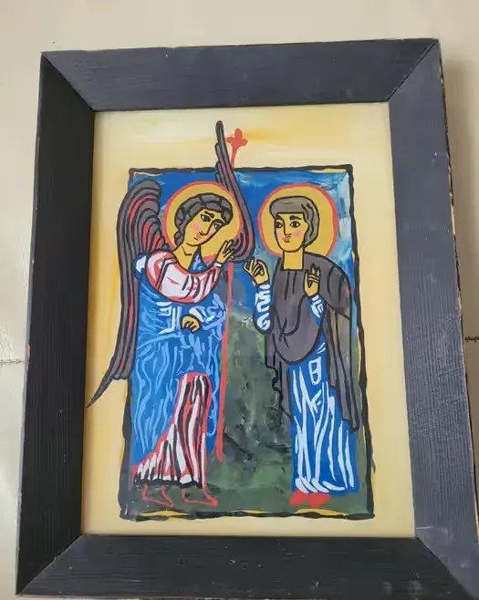 Obraz na szkle  Jerzy Kasperek 1975 obraz szklo — praca twórcy Agnieszka na Freshwall Marketplace
