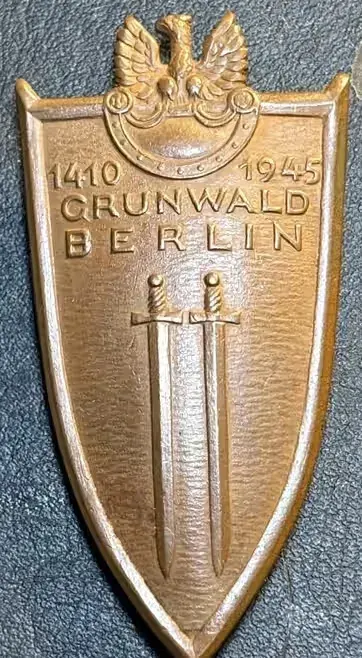 Odznaka Grunwaldzka 1950 r. Z. Makowski — praca twórcy AntykwariatCzasu na Freshwall Marketplace