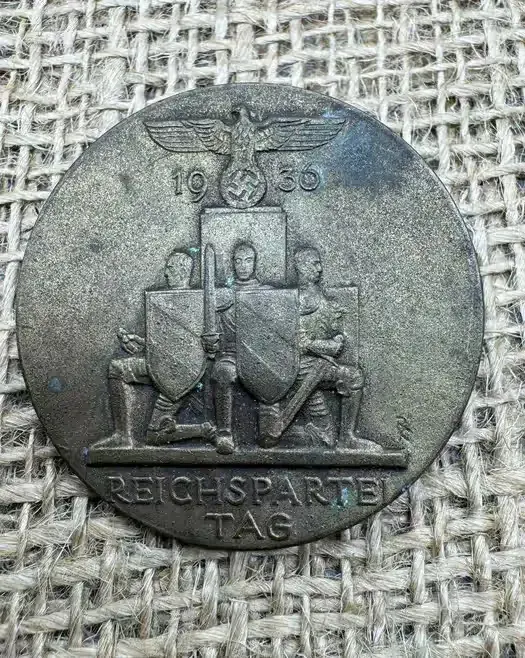 odznaka NSDAP 1936 bundmetal original ww2 — praca twórcy breslaumilitaria na Freshwall Marketplace