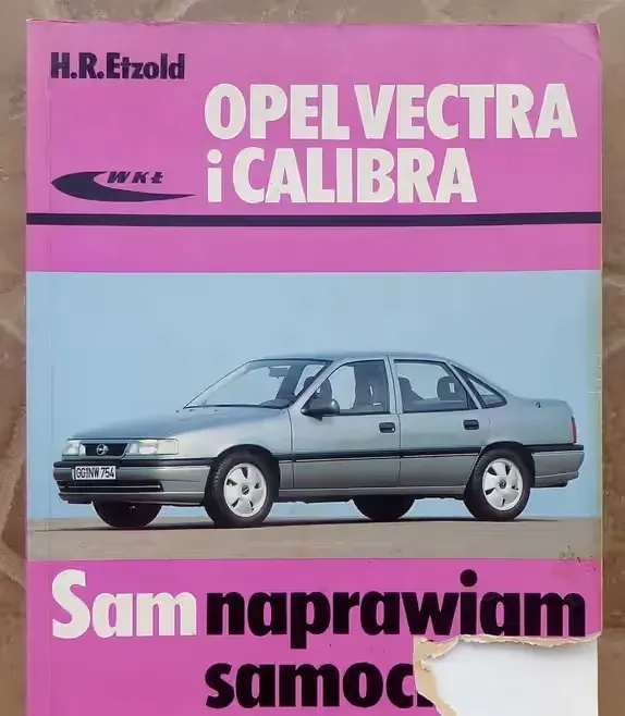 OPEL VECTRA i CALIBRA - Sam naprawiam samochód - H.R. Etzold — praca twórcy Aleksander na Freshwall Marketplace