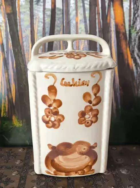 Pojemnik na cukier piękny stary porcelit — praca twórcy Marzena na Freshwall Marketplace