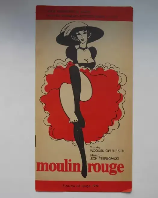 Programy teatralne TEATR MUZYCZNY / Operetka Łódź Moulin rouge / Ja tu rządzę — praca twórcy Bartosz na Freshwall Marketplace
