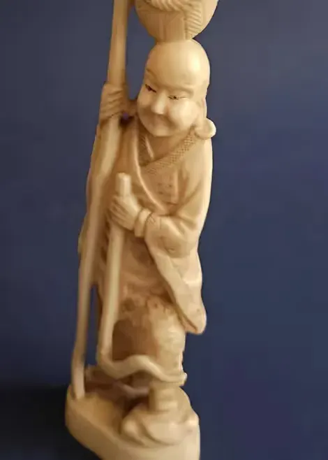 Rzeźba, figura Okimono, Chiny XIX wiek — praca twórcy Andrzej na Freshwall Marketplace