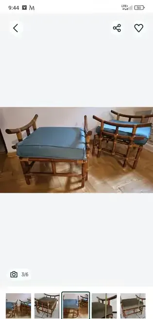 Siedziska rattanowe kolekcja retro — praca twórcy Najlepsze okazje na Freshwall Marketplace