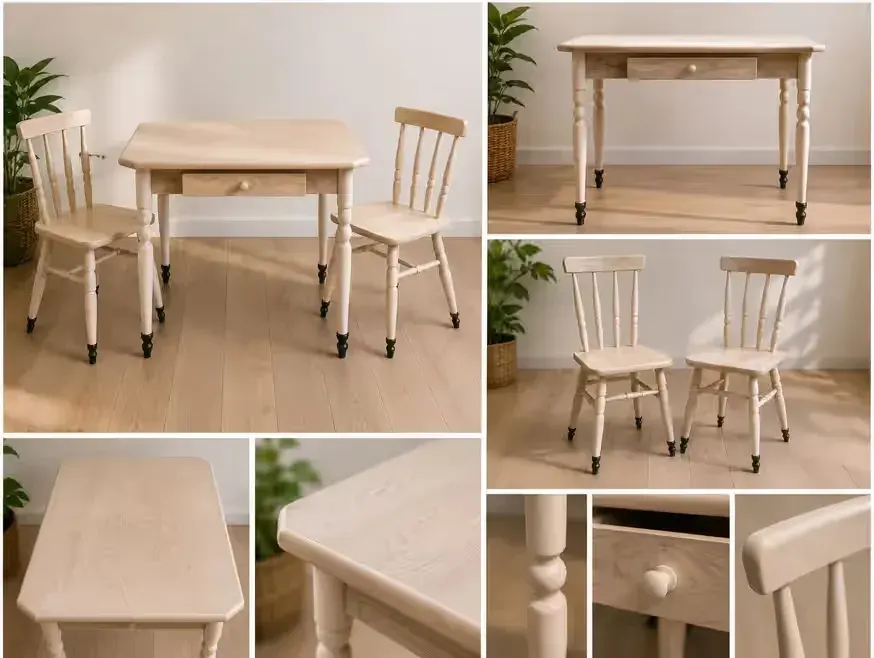 Sprzedam komplet PRL drewnianych mebli Vintage po renowacji — praca twórcy Beata Godek na Freshwall Marketplace