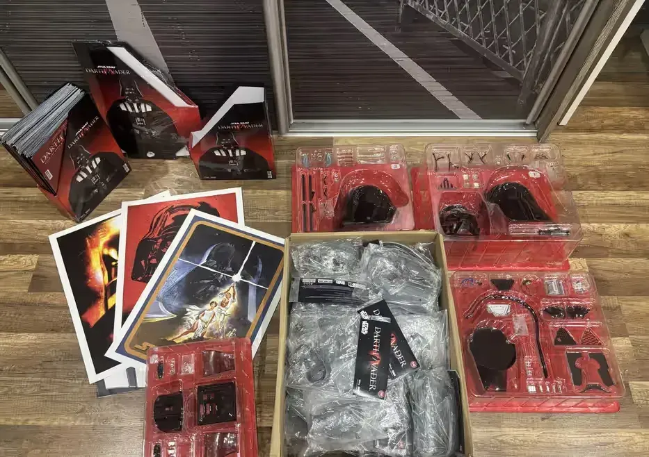 Star wars "Zbuduj model legendarnego Dartha Vadera" — praca twórcy Tomasz na Freshwall Marketplace
