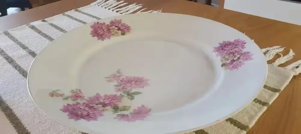Stara przedwojenna patera talerz 33cm Gieshe sygnowana . 1928 rok. — praca twórcy Danuta na Freshwall Marketplace