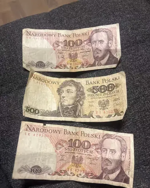Stare banknoty polskie — praca twórcy Laura na Freshwall Marketplace